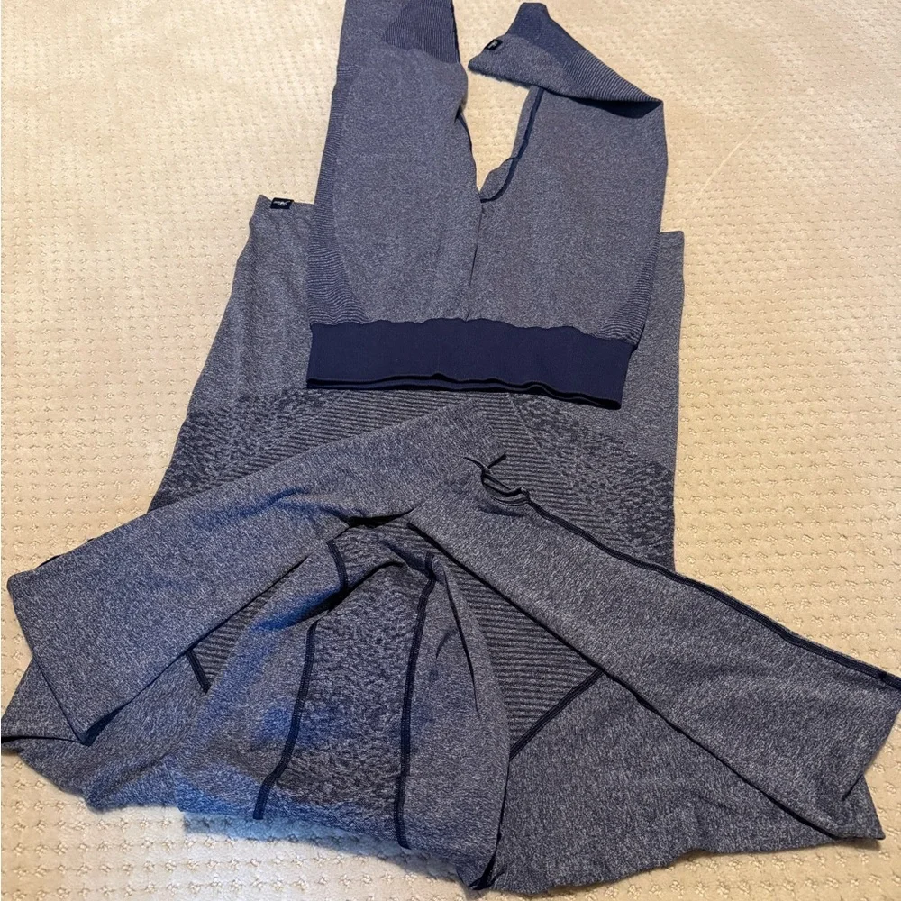J. Crew Blue Activewear Set - Picture 4 of 4